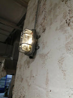 Wall Sconce | Die-Cast Aluminum & Glass Moisture-Resistant