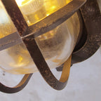 Wall Sconce | Die-Cast Aluminum & Glass Moisture-Resistant