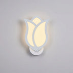 Wall Sconce | Floral Petal Design & Dimmable Warm LED