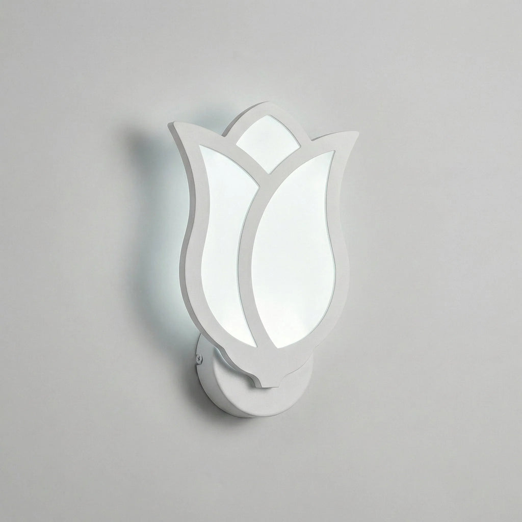 Wall Sconce | Floral Petal Design & Dimmable Warm LED