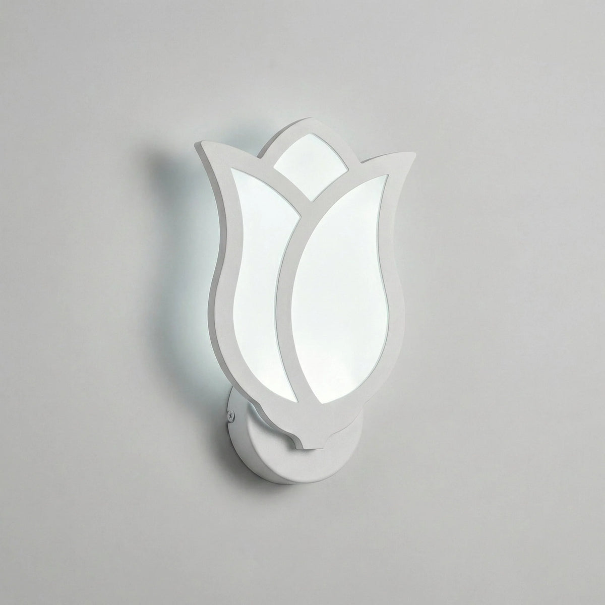 Wall Sconce | Floral Petal Design & Dimmable Warm LED