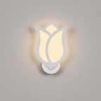 Wall Sconce | Floral Petal Design & Dimmable Warm LED