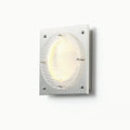 Wall Sconce | Geometric Prism Shield & Integrated LED