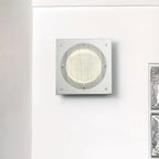 Wall Sconce | Geometric Prism Shield & Integrated LED