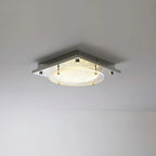 Wall Sconce | Geometric Prism Shield & Integrated LED