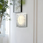Wall Sconce | Geometric Prism Shield & Integrated LED