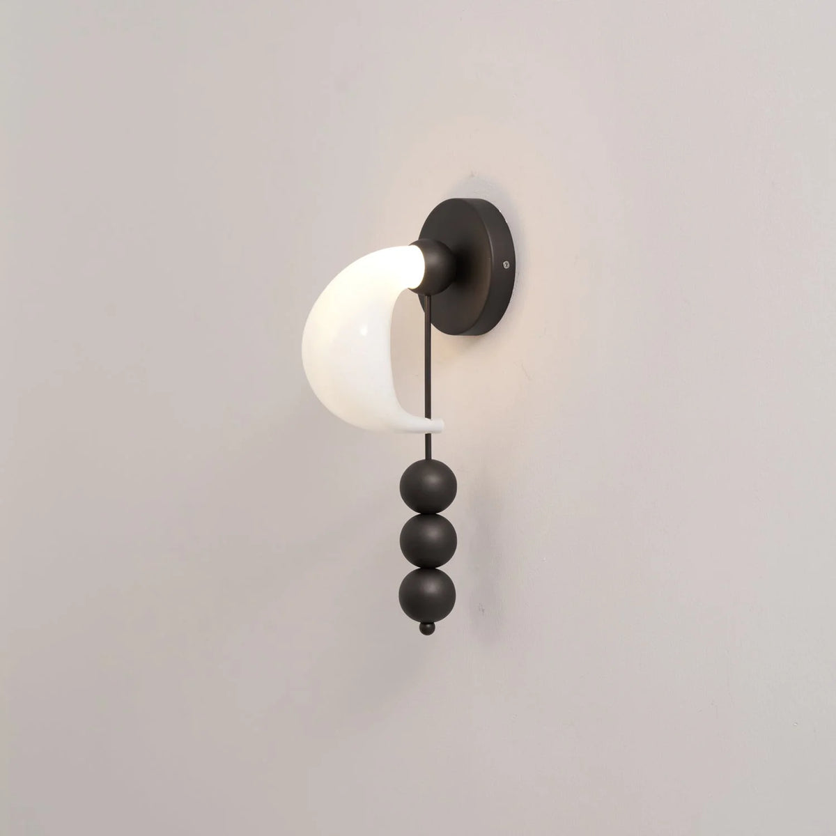 Wall Sconce | Glass & Metal Integrated LED | 36 cm Height