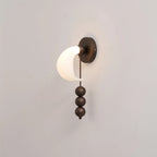 Wall Sconce | Glass & Metal Integrated LED | 36 cm Height
