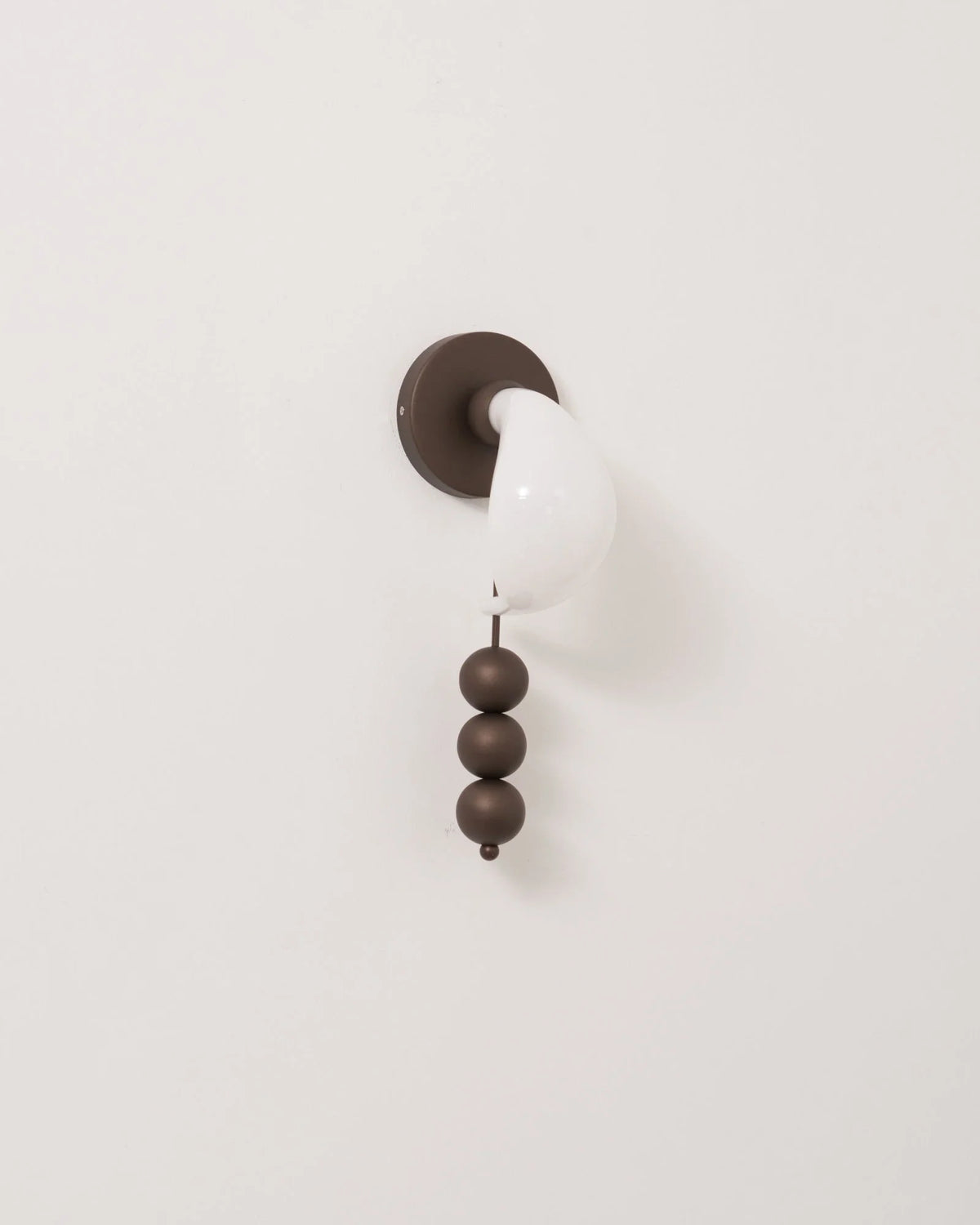 Wall Sconce | Glass & Metal Integrated LED | 36 cm Height
