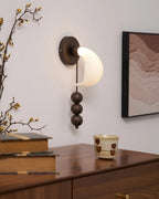 Wall Sconce | Glass & Metal Integrated LED | 36 cm Height