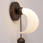 Wall Sconce | Glass & Metal Integrated LED | 36 cm Height