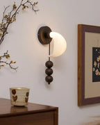 Wall Sconce | Glass & Metal Integrated LED | 36 cm Height