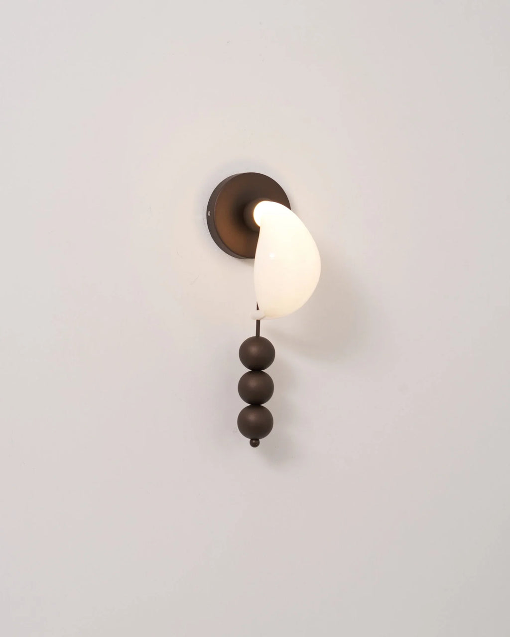 Wall Sconce | Glass & Metal Integrated LED | 36 cm Height