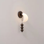Wall Sconce | Glass & Metal Integrated LED | 36 cm Height