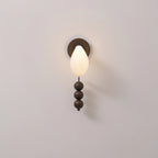 Wall Sconce | Glass & Metal Integrated LED | 36 cm Height