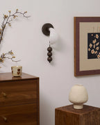 Wall Sconce | Glass & Metal Integrated LED | 36 cm Height