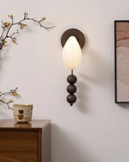 Wall Sconce | Glass & Metal Integrated LED | 36 cm Height