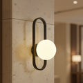Wall Sconce | Glass & Metal Warm LED | E27 Bulb Included