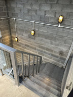 Wall Sconce | Glass Shade & Die-Cast Aluminum | Bronze Finish