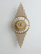 Wall Sconce | Gold Finish & Cut Glass | E14 Base