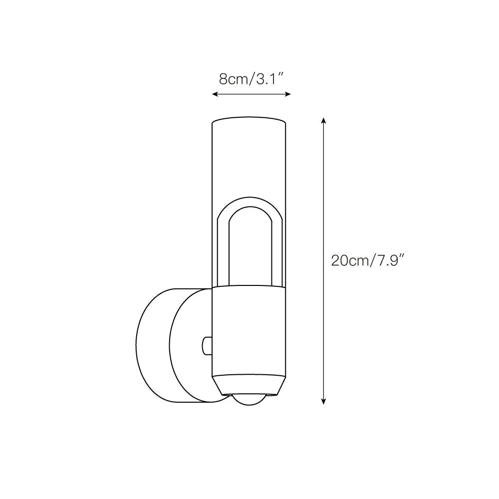 Wall Sconce | Integrated LED & Aluminum Body | IP20 Indoor Use