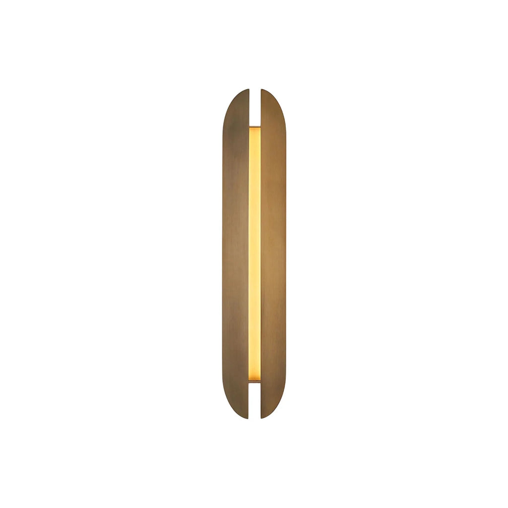 Wall Sconce | Integrated LED Stainless Steel & Copper | 60 cm