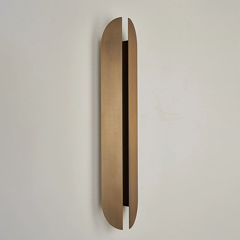 Wall Sconce | Integrated LED Stainless Steel & Copper | 60 cm