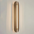 Wall Sconce | Integrated LED Stainless Steel & Copper | 60 cm