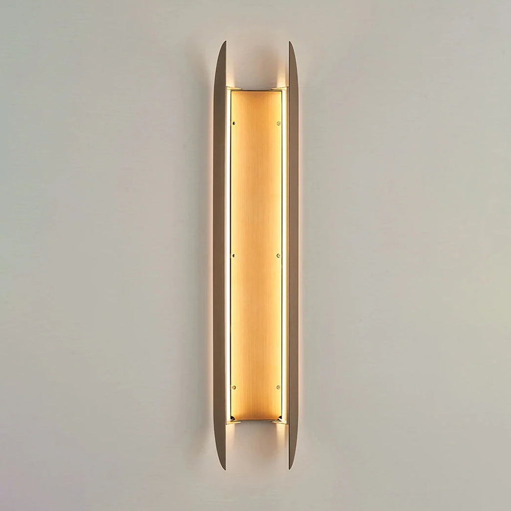 Wall Sconce | Integrated LED Stainless Steel & Copper | 60 cm