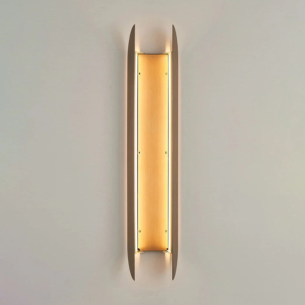 Wall Sconce | Integrated LED Stainless Steel & Copper | 60 cm