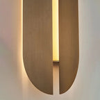Wall Sconce | Integrated LED Stainless Steel & Copper | 60 cm