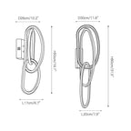 Wall Sconce | Integrated LED & Stainless Steel | Two Sizes