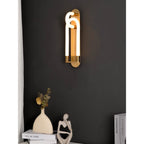 Wall Sconce | Interlocking Fingers Design | Integrated LED Lighting