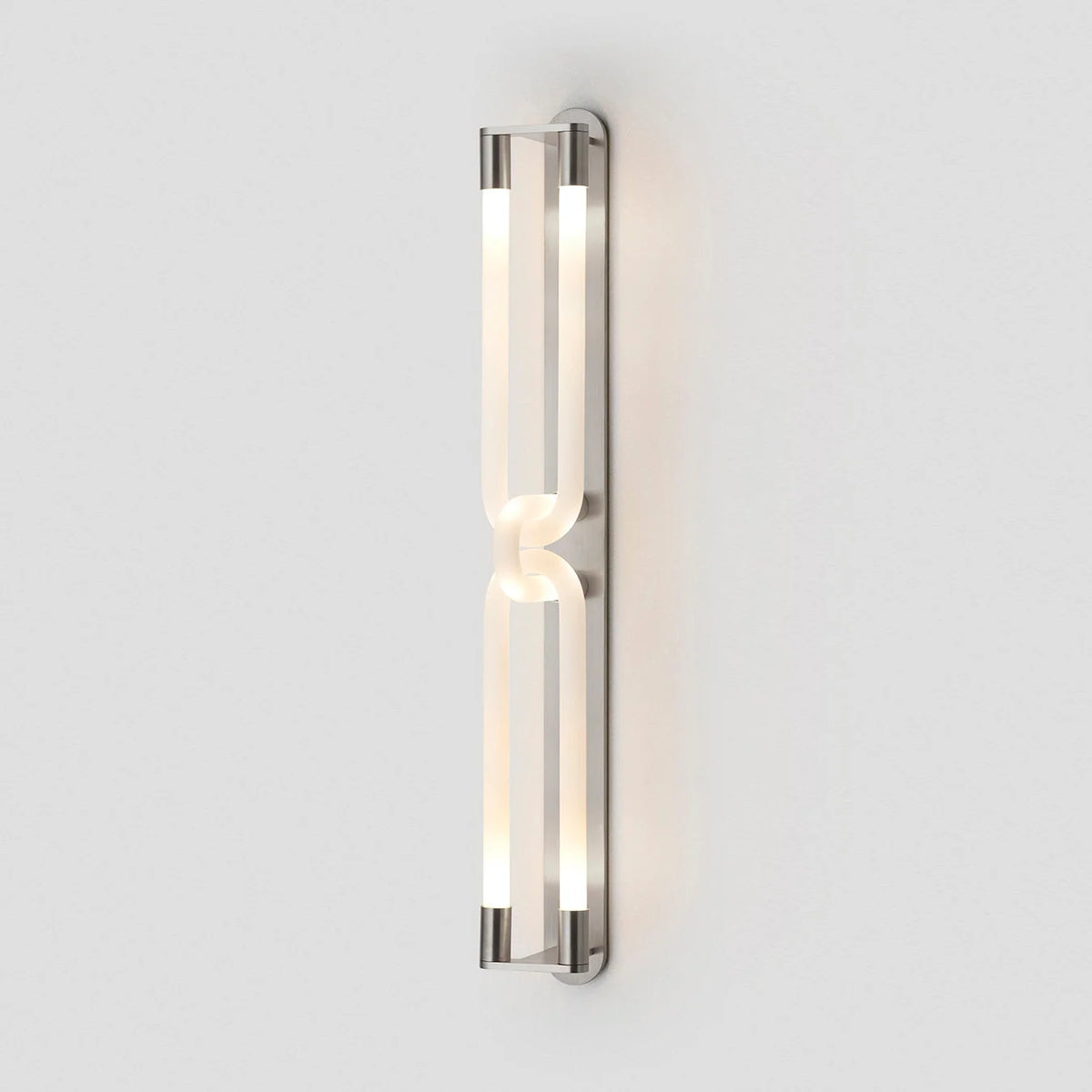 Wall Sconce | Interlocking Fingers Design | Integrated LED Lighting