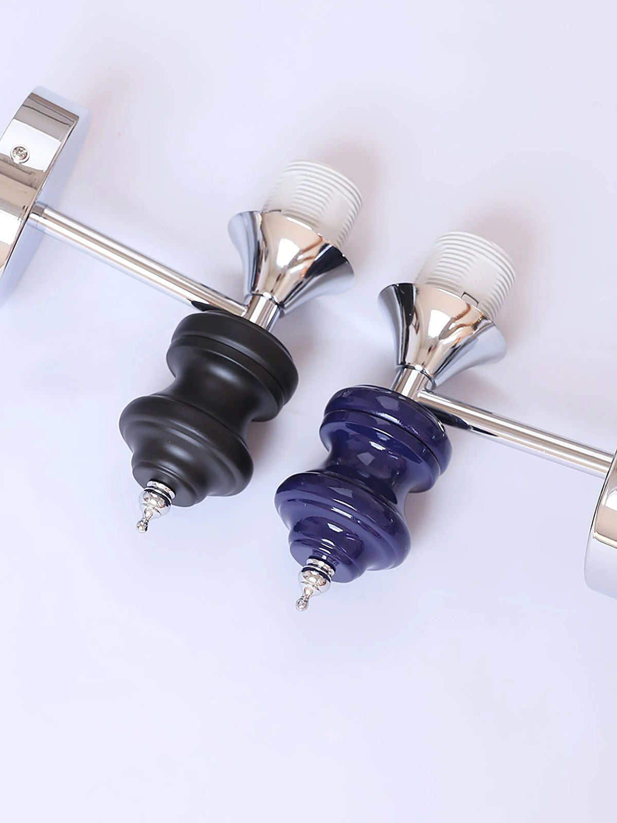 Wall Sconce | Iron Body & Glass Shade | Damp-Rated