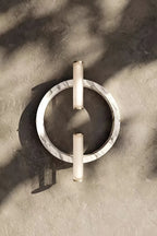 Wall Sconce | Marble Body & Integrated LED | 35 cm Diameter