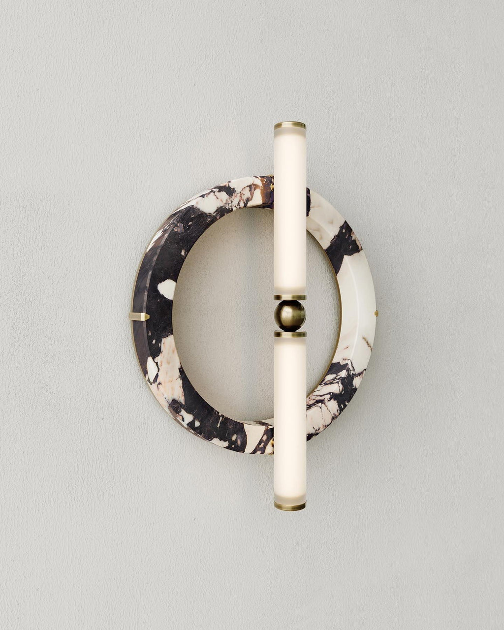 Wall Sconce | Marble Body & Integrated LED | 35 cm Diameter