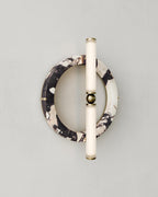 Wall Sconce | Marble Body & Integrated LED | 35 cm Diameter