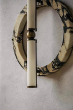 Wall Sconce | Marble Body & Integrated LED | 35 cm Diameter