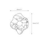 Wall Sconce | Marble & Glass | 28×12×32 cm