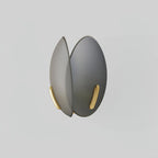 Wall Sconce | Metal Body & Glass Flower Shade