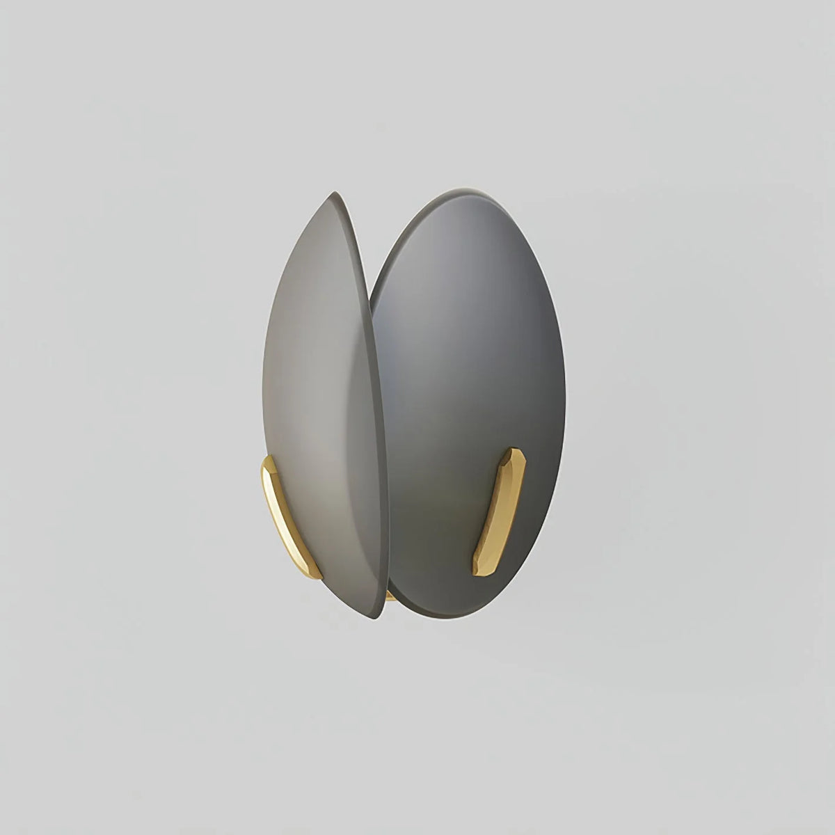 Wall Sconce | Metal Body & Glass Flower Shade