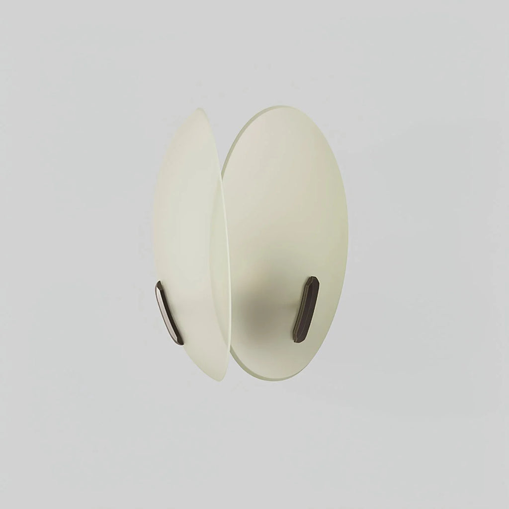 Wall Sconce | Metal Body & Glass Flower Shade
