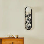 Wall Sconce | Mosaic Fabric Shade & Metal Body