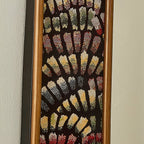 Wall Sconce | Mosaic Fabric Shade & Metal Body