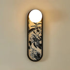 Wall Sconce | Mosaic Fabric Shade & Metal Body