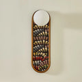 Wall Sconce | Mosaic Fabric Shade & Metal Body