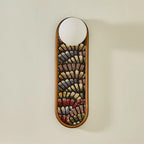Wall Sconce | Mosaic Fabric Shade & Metal Body