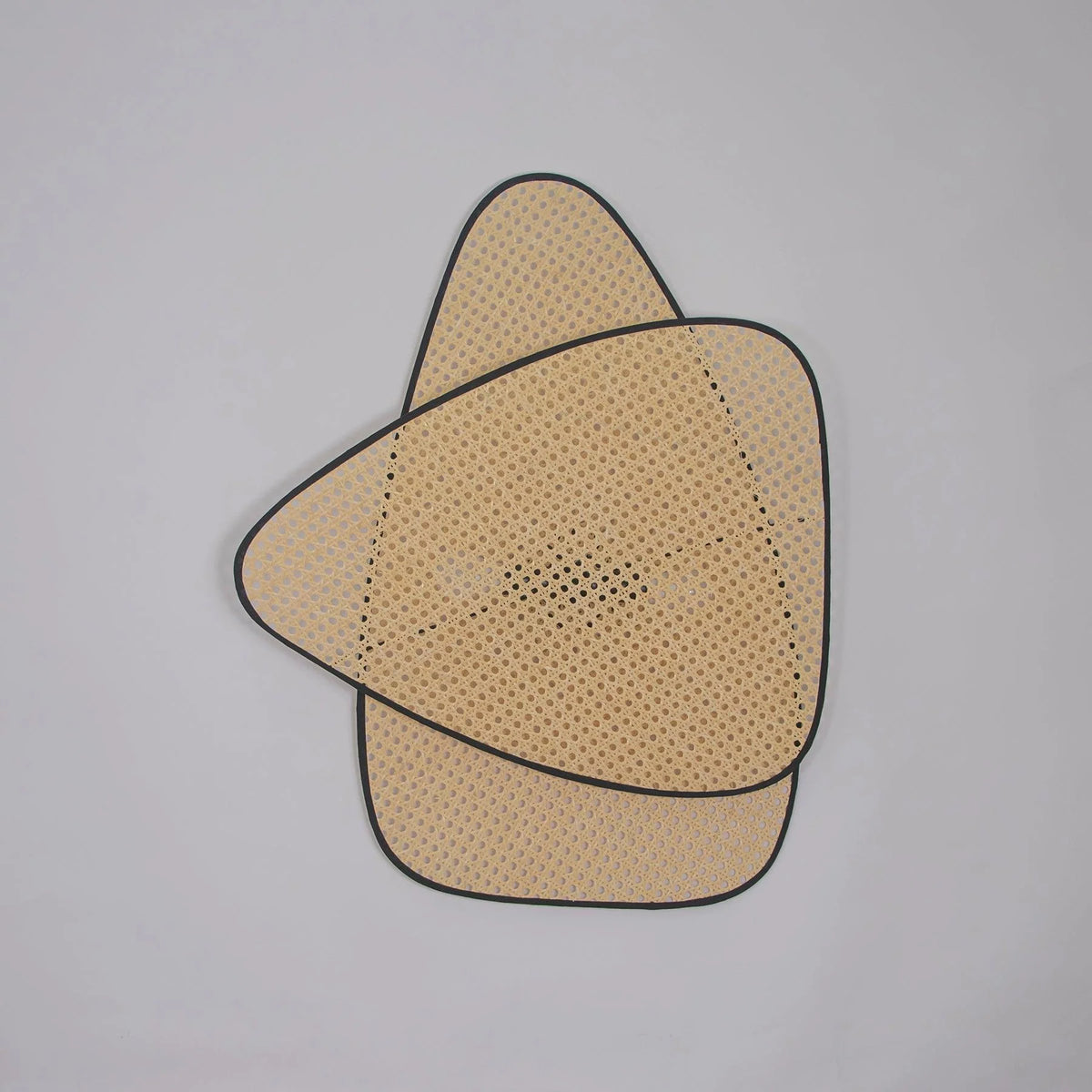 Wall Sconce | Natural Bamboo & Black Metal | Ø33 & Ø46 cm