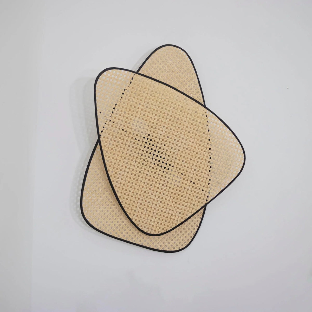 Wall Sconce | Natural Bamboo & Black Metal | Ø33 & Ø46 cm